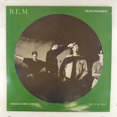 12" LP 4 Pistes Vinyle R.E.M. Nightswimming Disque Image - A4700 - Photo 1/4