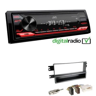 JVC 1-DIN Digital Media Autoradio DAB+ USB AUX für KIA Cerato 2003-2005 - Bild 1 von 4