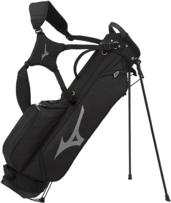 Bolsa de golfe masculina MIZUNO caddy tour suporte fino 2kg 7 x 47 polegadas preta 5LJC2226 nova - Imagem 1 de 2