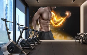 3D Young Boy 8071 Wallpaper Mural Wall Print Wall Wallpaper Murals US Coco - Picture 1 of 11