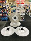 FOR ASTRA G MK4 2.0 GSI TURBO FRONT REAR DRILLED GROOVED BRAKE DISCS 308mm 264MM