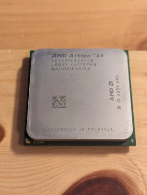 CPU AMD Athlon 64 3800+ | 2.40 GHz, 1 core, 62 W | AM2 (Orleans) | ADA3800IAA4CN - Immagine 1 di 4