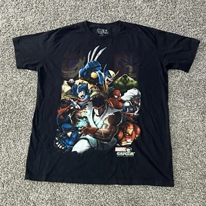 Marvel vs Capcom Mad Engine Inc Camiseta Gamer Retro Lucha XL Camiseta De Colección - Imagen 1 de 3