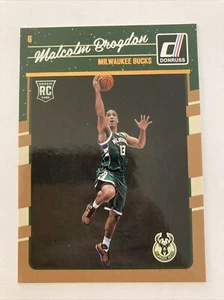 2016-17 Panini Donruss Optic Malcolm Brogdon RC #179 Indiana Pacers Rookie Card - Foto 1 di 2