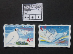 GREENLAND 2001 AFA 383/384 Christmas stamps 2001 MNH - Bild 1 von 1