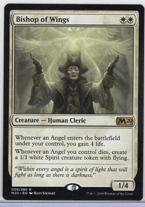 1x Bishop of Wings - Core Set 2020 - Near Mint - Foto 1 di 1