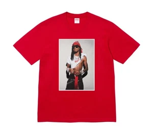 Supreme Fw25 Playboi Carti Photo Size Medium Tee Red New Confirmed Order - Picture 1 of 1