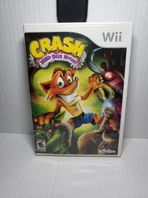 CIB Crash: Mind Over Mutant Nintendo Wii 2008 Complete Activision, Tested - Image 1 of 3