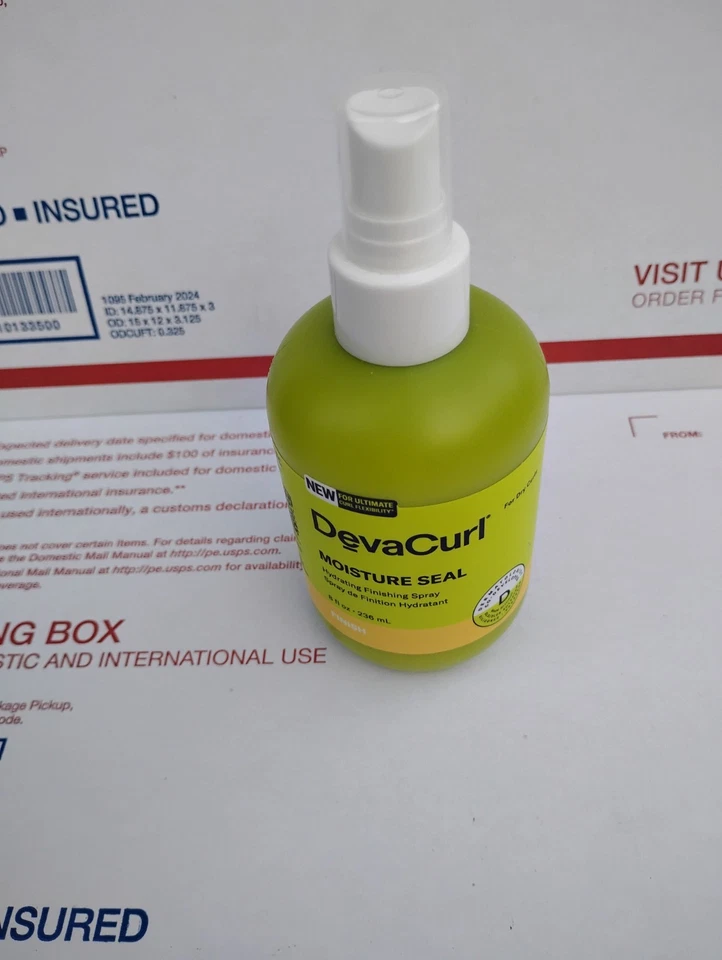 New - DevaCurl Moisture Seal Finishing Spray Hydrating Curly Hair - Brand New!! - Image 1 of 3