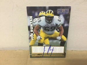 Jon Runyan Autographed Card - 1997 Pro Line Football - Packers - Picture 1 of 1