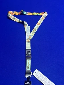 2025 Disney Parks Halloween Reversible Lanyard Mickey Mouse Pumpkin Goofy Donald - Picture 1 of 6
