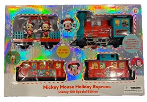 Disney 100 Special Edition Mickey Minnie Mouse Holiday Express Zugset 36 Teile - Bild 1 von 11