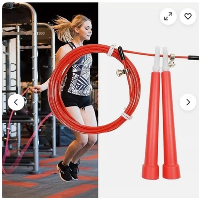 Веревка для прыжков тренажерный зал аэробика скорость скакалка фитнес экстремальная тренировка на выносливость сделано в США - Изображение 1 из 4