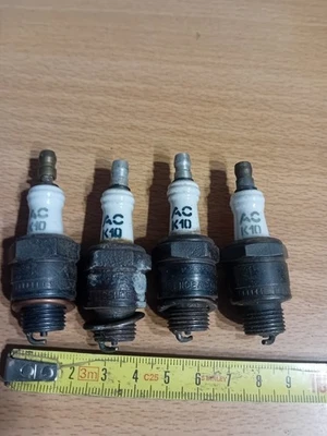 Lot De 4 Bougie D'allumage AC 10 - Photo 1/2