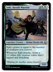 Suki, Kyoshi Warrior #243 [U Foil] Magic Avatar: The Last Airbender NM - Picture 1 of 2
