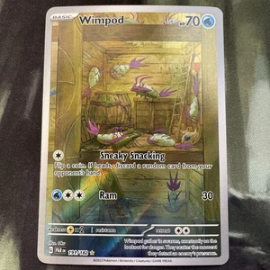 Wimpod 191/182 Sv04: Paradox Rift Holo Pokemon Card Water Type Full Art - Picture 1 of 2