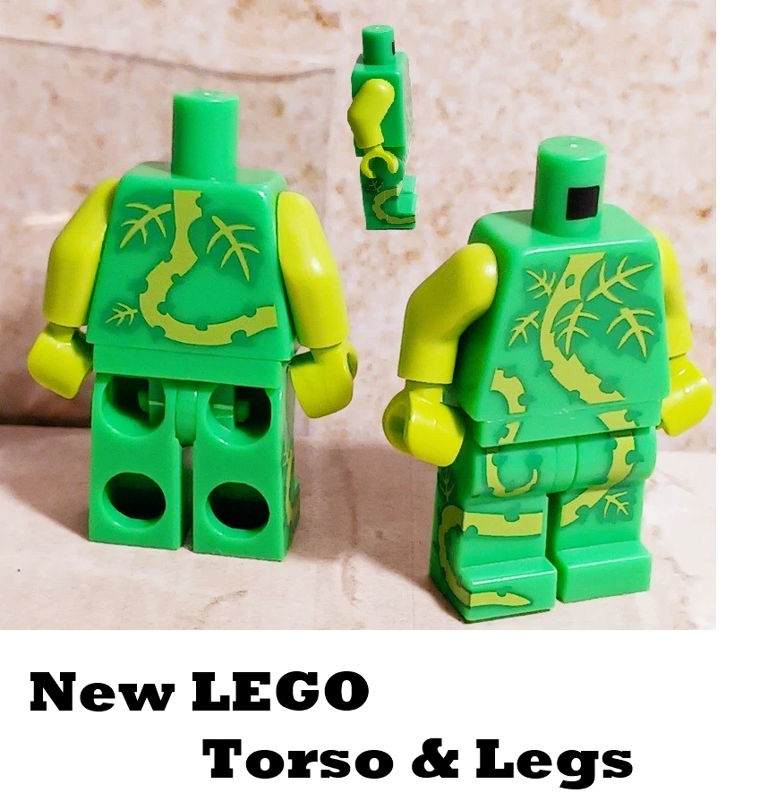 New LEGO Weed Plant Kid Body Torso Legs Minifigure ADD YOUR HEAD Grandma's FAV - Image 1 of 1