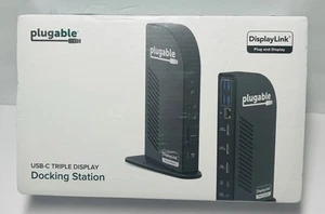 Plugable USB-C Triple Monitor Docking Station. Brand New ( Sealed ) - Picture 1 of 5