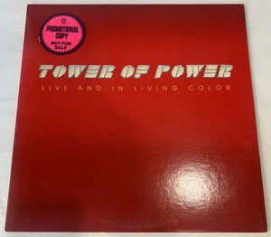 Tower Of Power - Live And In Living Color Lp Warner Bros Promo ex! - Picture 1 of 4