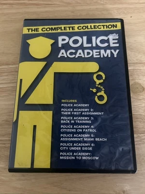 Police Academy: the Complete Collection (7-Movie DVD Set) 2 3 4 5 6 Moscow OOP - Image 1 of 4