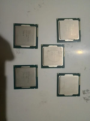 LOT OF 5 INTEL I5-4440 SR14F CPUs - Image 1 of 3