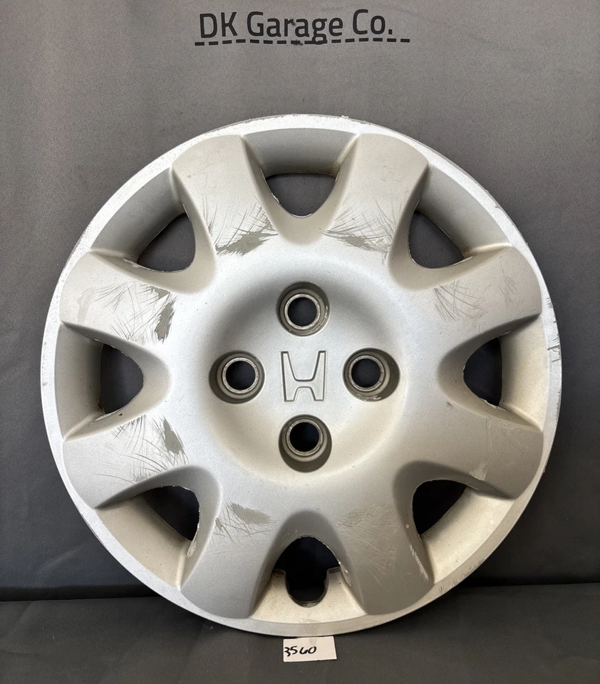 1998-2000 HONDA CIVIC 14” wheel cover hub cap 55044 P/N 44733-S01-A200 - Image 1 of 4