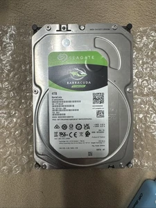 Seagate BarraCuda 4TB 3.5" SATA III 5400RPM Desktop Hard Drive | ST4000DM004 - Picture 1 of 2