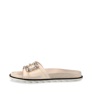 Roger Vivier Leather Sandals 34 Ladies' Beige RVW4582865091 sack Box Included Bi - Picture 1 of 15
