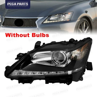 For 2013-2015 Lexus GS350 GS450h Xenon HID Headlight Headlamp w/o AFS Left Side - Image 1 of 4