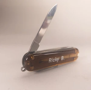 Victorinox Schweizer Taschenmesser Classic SD 58mm Chocolate Fudge Ricky B TADELLOS - Bild 1 von 5