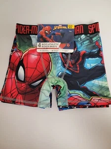 Marvel Spider-Man Boys 4pk. Boxer Briefs (Sizes: 4 & 6) - Picture 1 of 10
