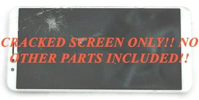 OEM HUAWEI MATE SE BND-L34 REPUESTO~LCD FUNCIONANDO~DIGITALIZADOR AGRIETADO~MARCO Foto 1 de 3