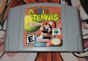 Mario Tennis NFR Not For Resale N64 Nintendo Demo - Picture 1 of 3