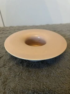 Pink POOLE POTTERY 1930s Mushroom Shaped Vase - Picture 1 of 5