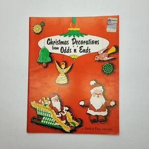 Christmas Decorations from Odds Pack-o-Fun Crafts Patterns Graphics Vintage 1966 - Imagen 1 de 4