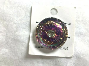 VINTAGE CZECH GLASS BUTTONS - Picture 1 of 12