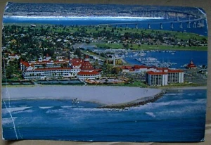 Postcard Hotel del Coronado, California unposted with small fault - Picture 1 of 3