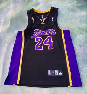 Adidas NBA Los Angeles Lakers Kobe Bryant #24 Trophy Patch Finals Jersey Size 48 - Picture 1 of 6