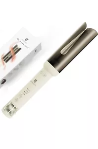 Rotating Curling Iron Hair Curler: 1 1/4 Inch Automatic Curling Wand Adjustable - Picture 1 of 6
