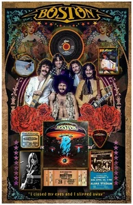 Póster homenaje a Boston - 11x17" colores vivos - Imagen 1 de 1