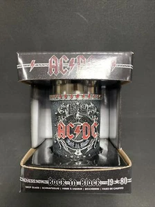 ACDC Back In Black Shot Glass 8.5cm Band Officially Licensed Shot Glass Nemesis - Foto 1 di 4