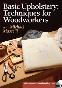 Basic Upholstery - Techniques for Woodworkers with Michael Mascelli - DVD - Imagen 1 de 1
