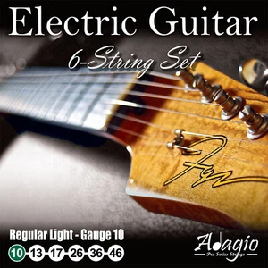 ADAGIO PRO Electric Guitar Strings Pack / Set - Gauge 10-46 Pro Light Nickel - Picture 1 of 9