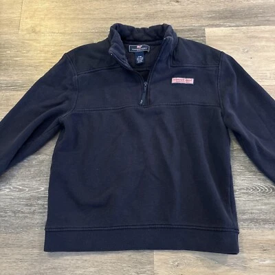 Suéter Vineyard Vines Niñas Cuarto Cremallera Azul Marino 16L Foto 1 de 4