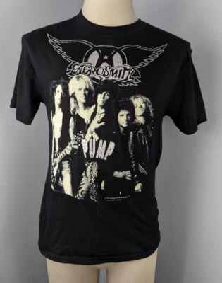 VTG RARE Aerosmith Pump NYE Boston Garden 1989-90 A New Decadence Begins Shirt M - Image 1 of 4