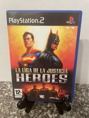 Liga de la Justicia Héroes Liga de la Justicia para Sony PS2 Edición España ¡Vendedor de EE. UU.! Foto 1 de 4