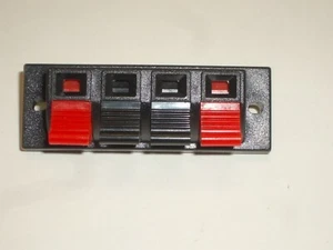 ALTAVOZ PHILMORE 1979 TIRA TERMINAL PUSHIN 4 POSICIONES PARA RADIO ESTÉREO DE ONDA CORTA - Imagen 1 de 2