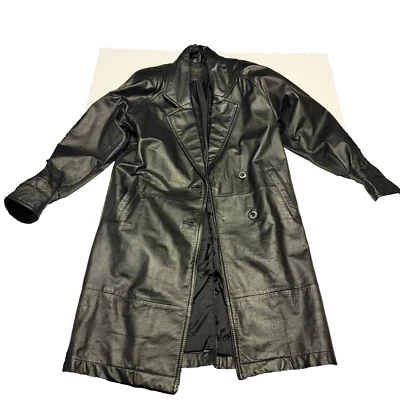 Gabardina de cuero J Ferrar 2P Foto 1 de 4