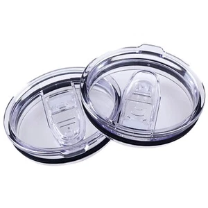 2 Replacement Lids for Stainless Steel Tumbler Travel Cup-Fits OF Inner diameter - Picture 1 of 6