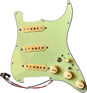 SSS Prewired Loaded Strat Schlagbrett Set mit Kill Switch Alnico 5 Tonabnehmer für ST - Bild 1 von 8